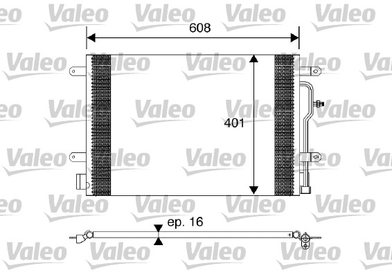 VALEO Klímahűtő 817569_VALEO