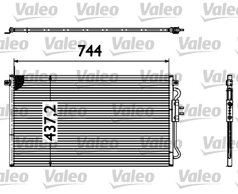 VALEO Klímahűtő 817582_VALEO