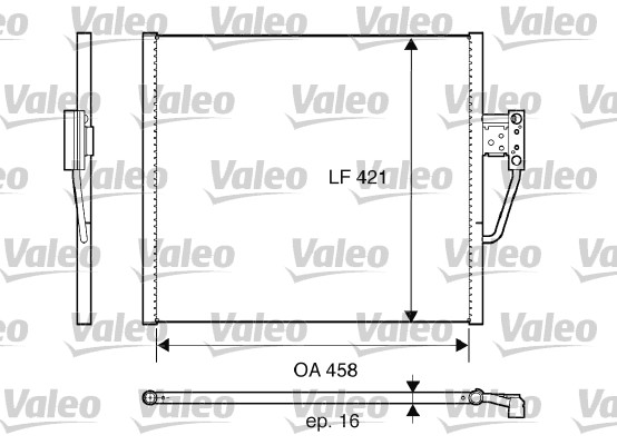 VALEO Klímahűtő 817607_VALEO