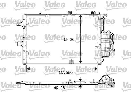 VALEO Klímahűtő 817610_VALEO