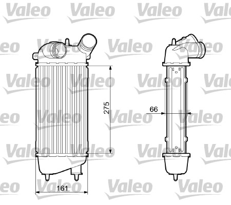 VALEO Töltőlevegő hűtő 817651_VALEO