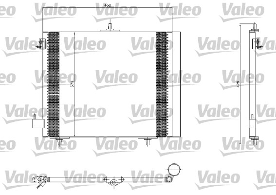 VALEO Klímahűtő 817663_VALEO