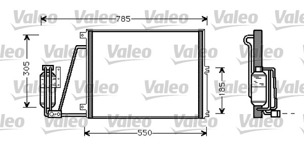 VALEO Klímahűtő 817670_VALEO