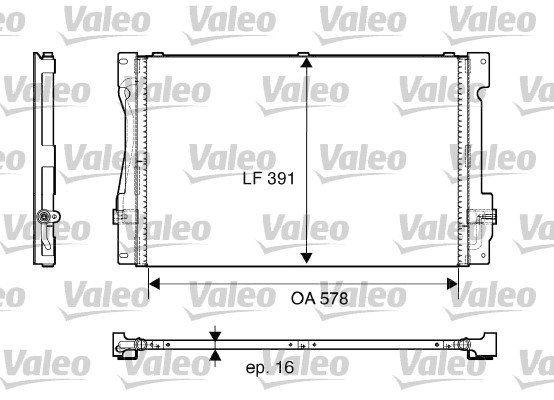 VALEO Klímahűtő 817675_VALEO