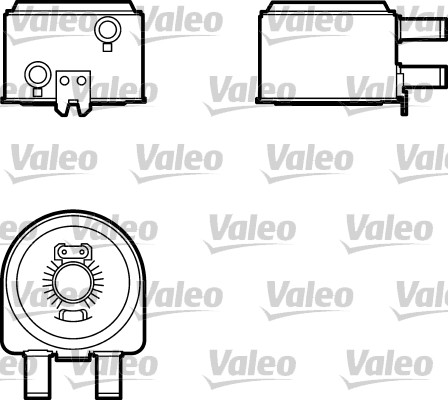 VALEO Olajhűtő 817704_VALEO