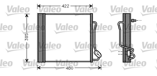 VALEO Klímahűtő 817801_VALEO