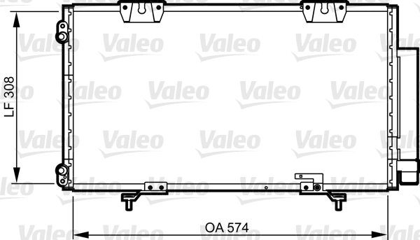 VALEO Klímahűtő 817802_VALEO