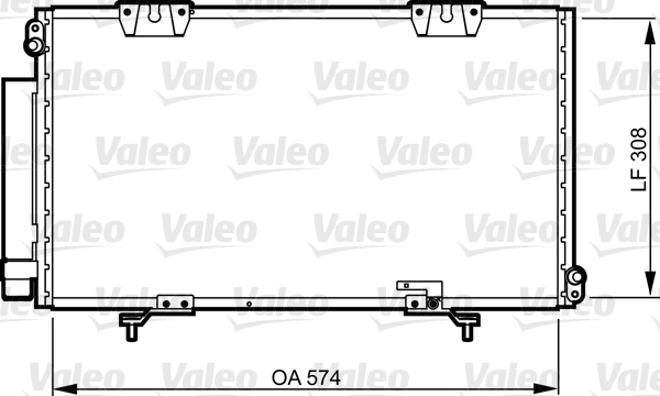 VALEO Klímahűtő 817803_VALEO