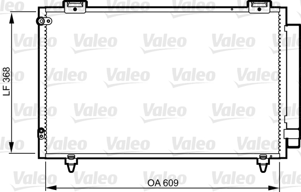 VALEO Klímahűtő 817805_VALEO