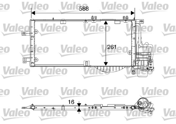 VALEO Klímahűtő 817844_VALEO