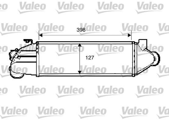 VALEO Töltőlevegő hűtő 817891_VALEO