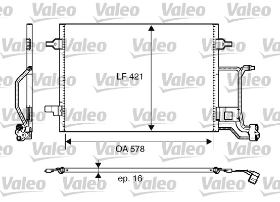 VALEO Klímahűtő 817997_VALEO