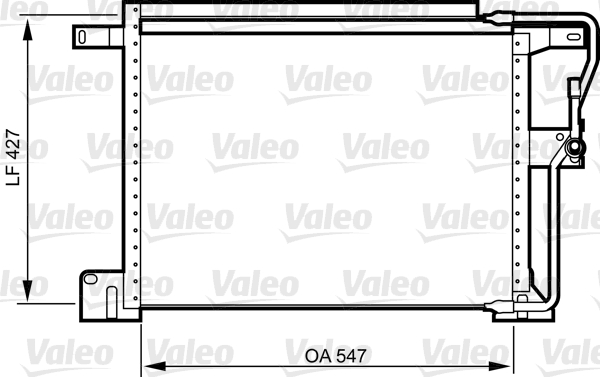 VALEO Klímahűtő 818024_VALEO