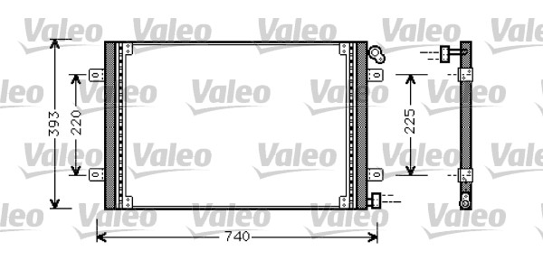 VALEO Klímahűtő 818029_VALEO