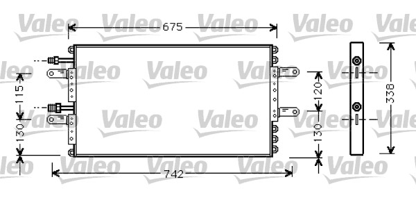 VALEO Klímahűtő 818030_VALEO