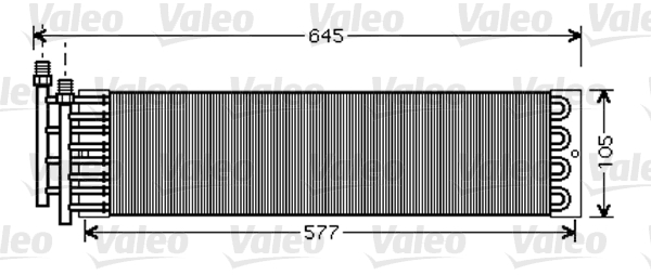 VALEO Klímahűtő 818033_VALEO