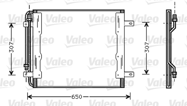 VALEO Klímahűtő 818035_VALEO