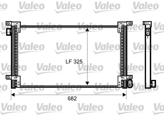 VALEO Klímahűtő 818036_VALEO