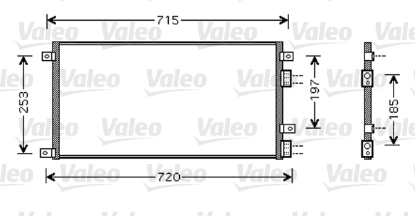 VALEO Klímahűtő 818037_VALEO