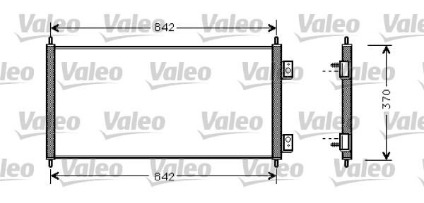 VALEO Klímahűtő 818050_VALEO