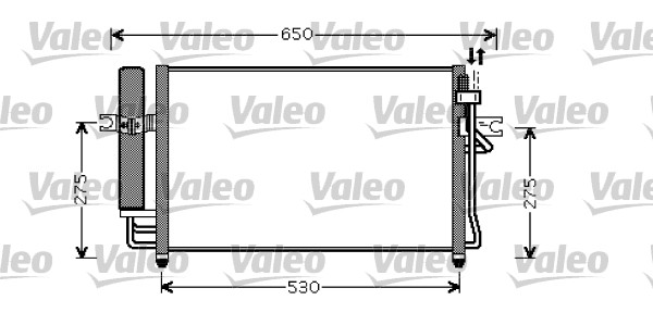 VALEO Klímahűtő 818074_VALEO