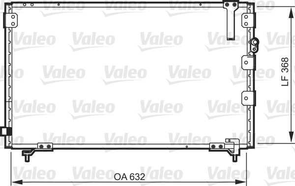 VALEO Klímahűtő 818105_VALEO