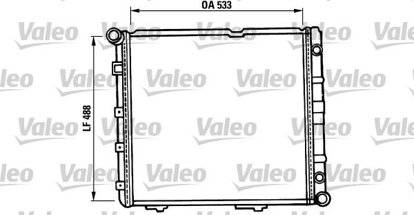 VALEO Vízhűtő 819387_VALEO