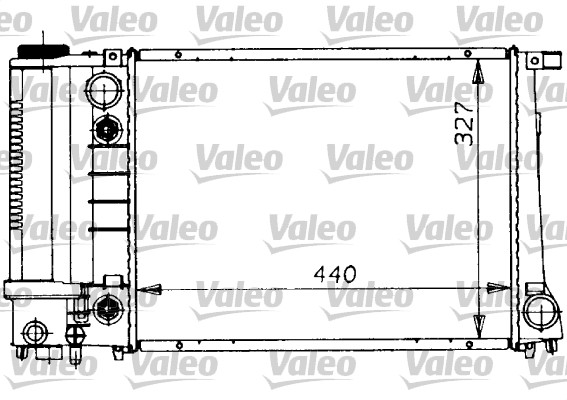 VALEO Vízhűtő 819411_VALEO