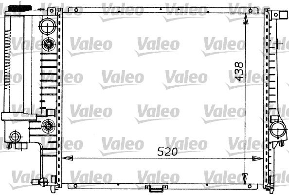 VALEO Vízhűtő 819413_VALEO