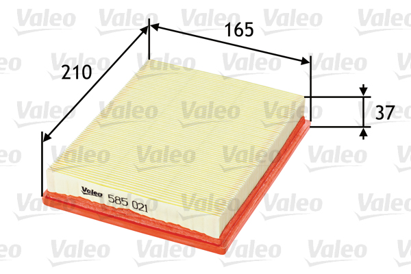 VALEO Levegőszűrő 585021_VALEO