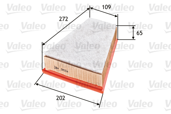 VALEO Levegőszűrő 585054_VALEO