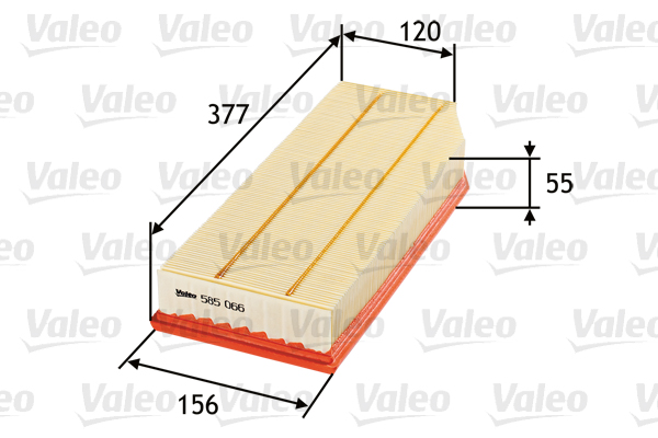 VALEO Levegőszűrő 585066_VALEO