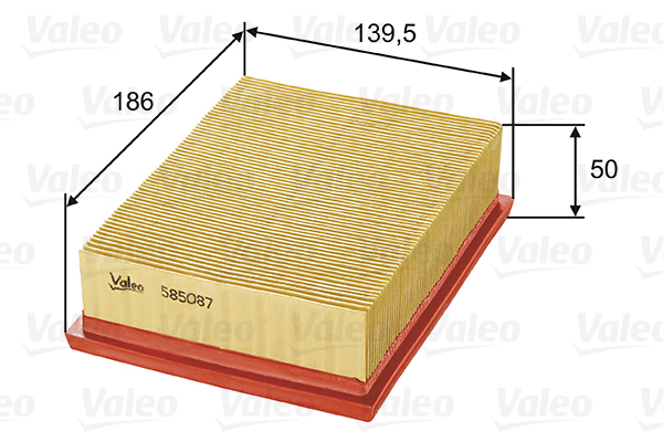 VALEO 585087_VALEO Levegőszűrő