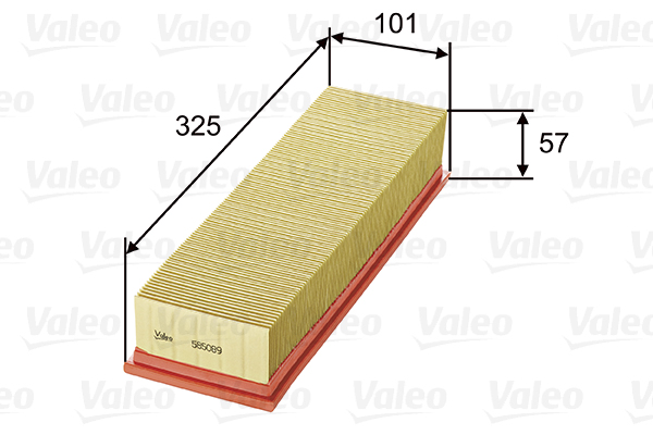 VALEO Levegőszűrő 585089_VALEO