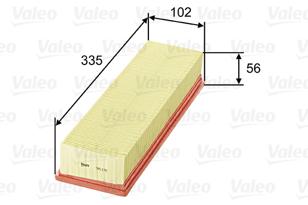 VALEO Levegőszűrő 585130_VALEO