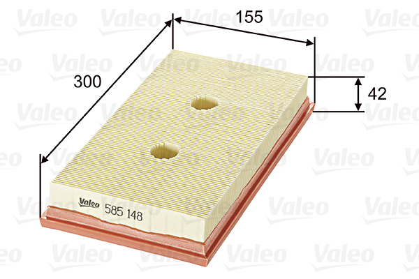 VALEO 585148_VALEO Levegőszűrő