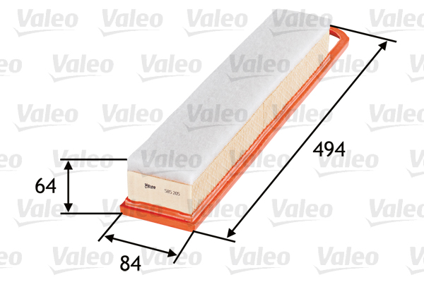 VALEO 585205_VALEO Levegőszűrő