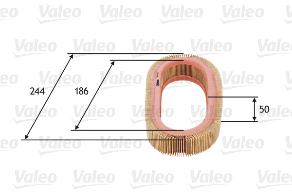 VALEO Levegőszűrő 585616_VALEO