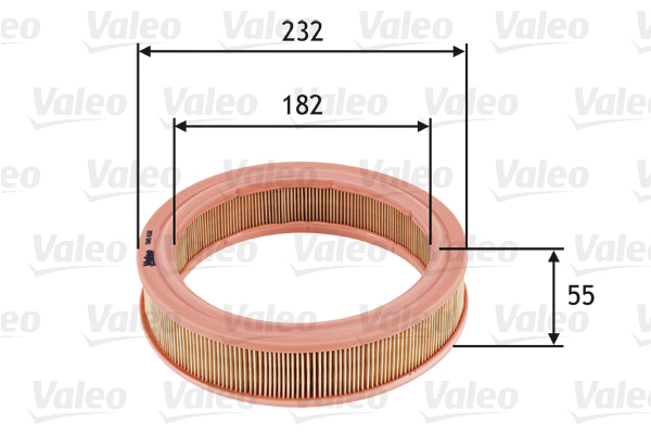 VALEO Levegőszűrő 585632_VALEO