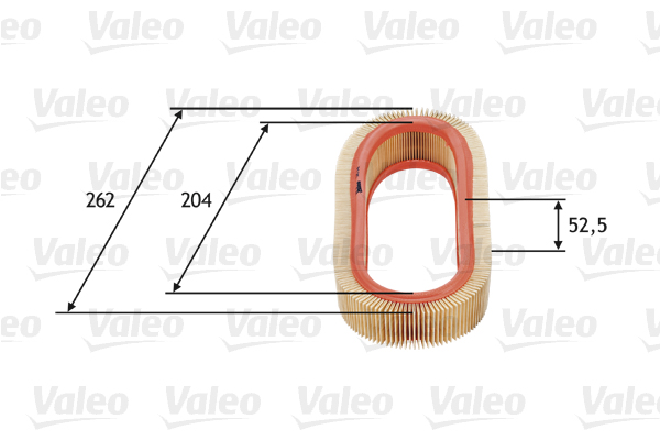 VALEO Levegőszűrő 585641_VALEO