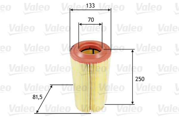 VALEO Levegőszűrő 585649_VALEO