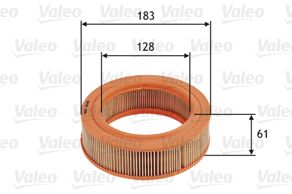 VALEO Levegőszűrő 585656_VALEO