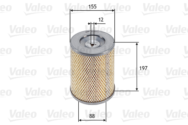 VALEO Levegőszűrő 585666_VALEO