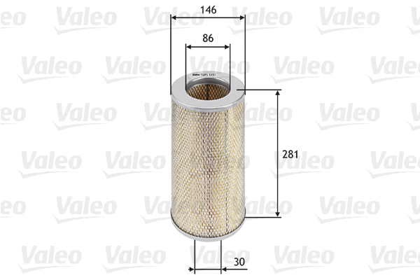 VALEO Levegőszűrő 585680_VALEO