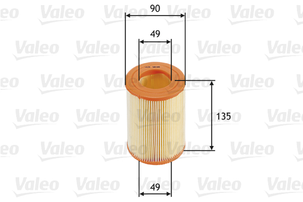 VALEO Levegőszűrő 585681_VALEO