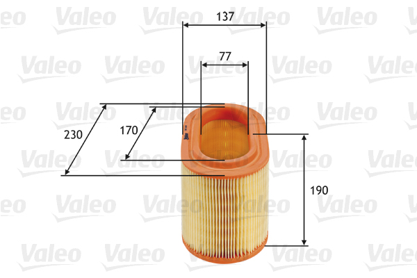 VALEO Levegőszűrő 585690_VALEO