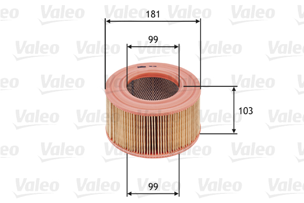 VALEO Levegőszűrő 585708_VALEO