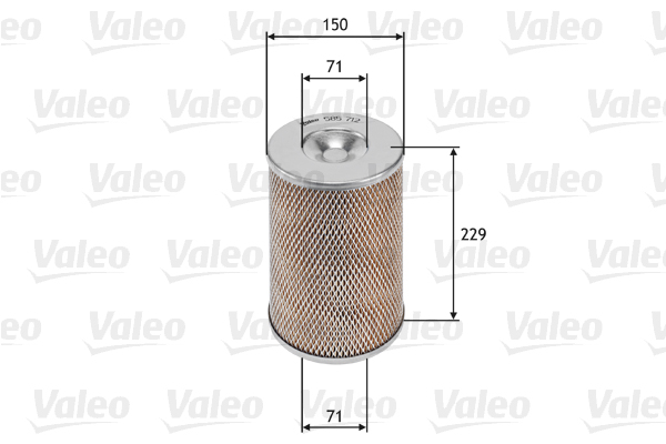 VALEO Levegőszűrő 585712_VALEO