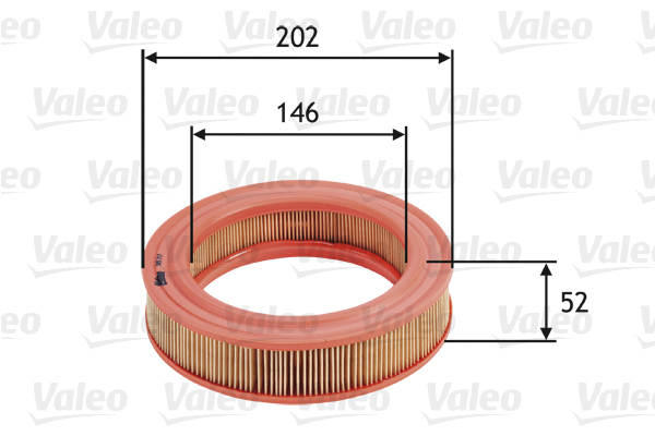 VALEO Levegőszűrő 585717_VALEO