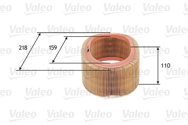 VALEO Levegőszűrő 585718_VALEO